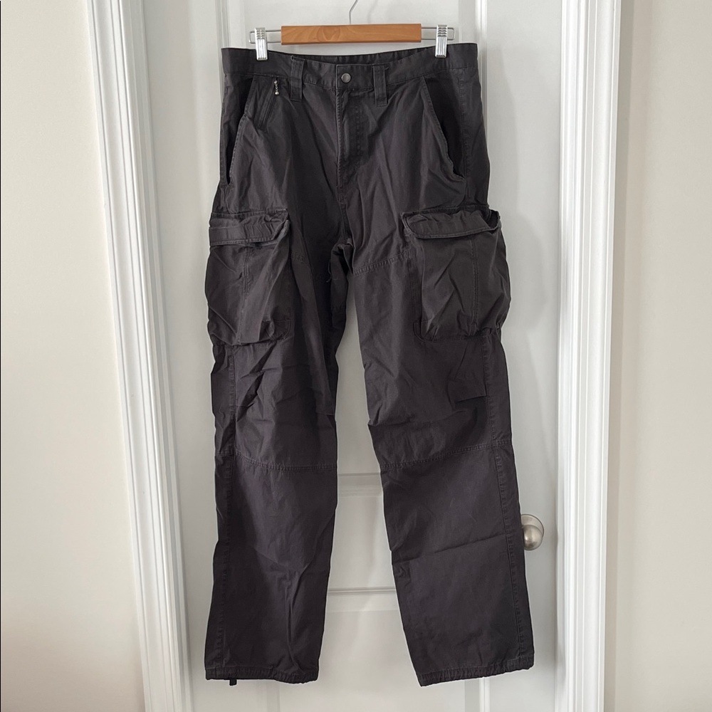 Armani Exchange Dark Gray Cargo Pants